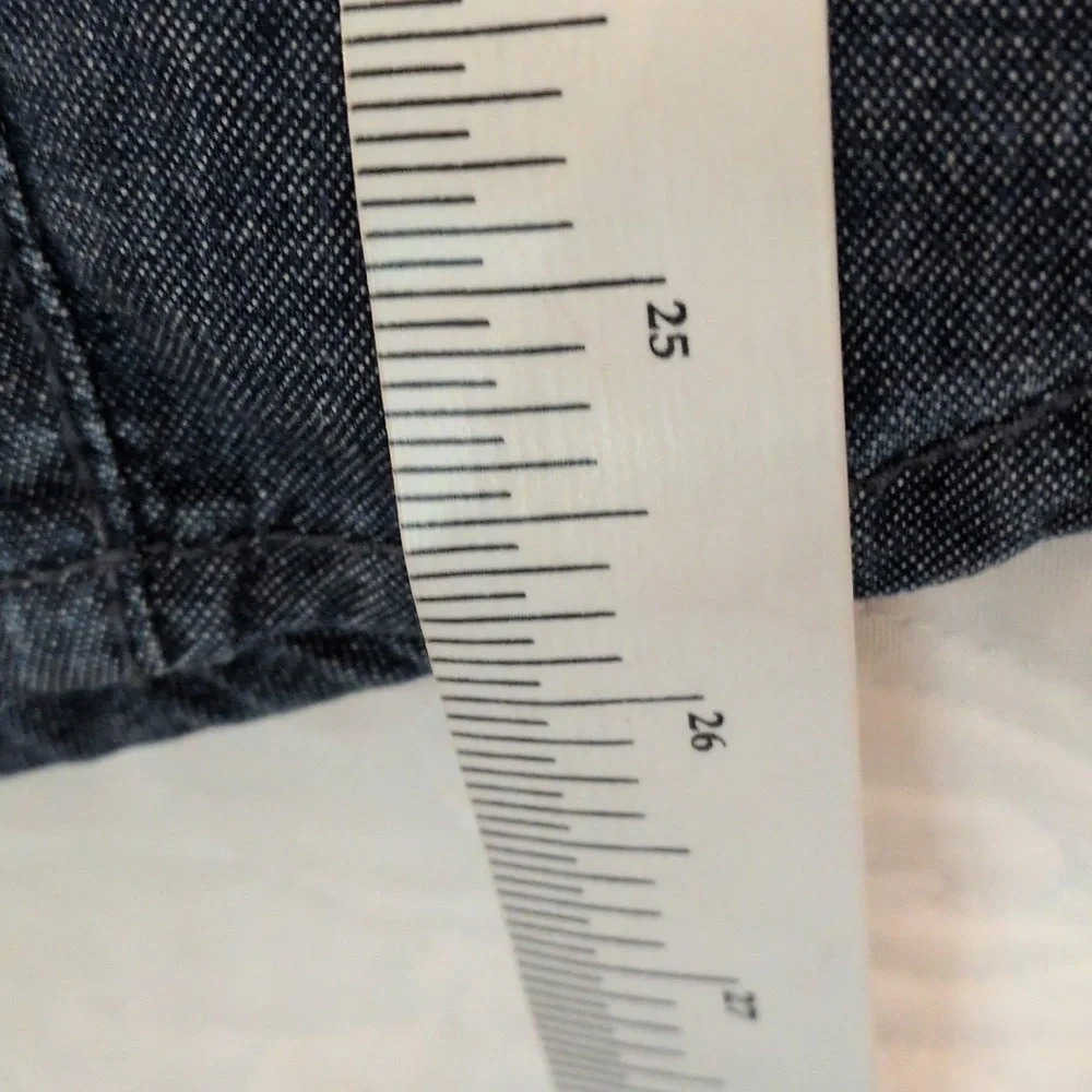 Chico's Denim Button Down Top - Picture 9 of 11